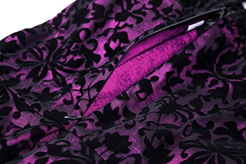 Belle Poque Retro Floral Lace Vintage Bridesmaid Cocktail Dress XL BP278-5