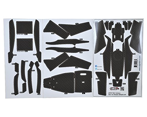 Upgrade RC AP Hyper Skin Black Carbon 350 Qx2 UPG7128