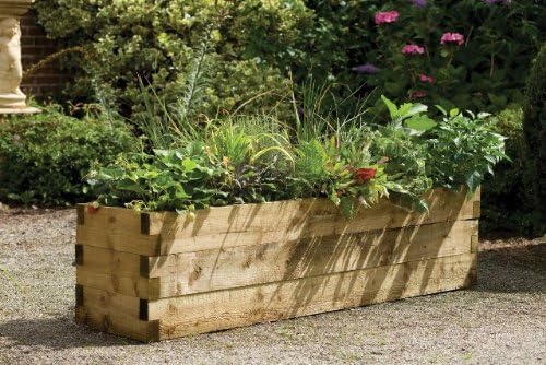 Jardinera de cultivo, diseño caledonia, 45 x 180 cm: Amazon.es ...