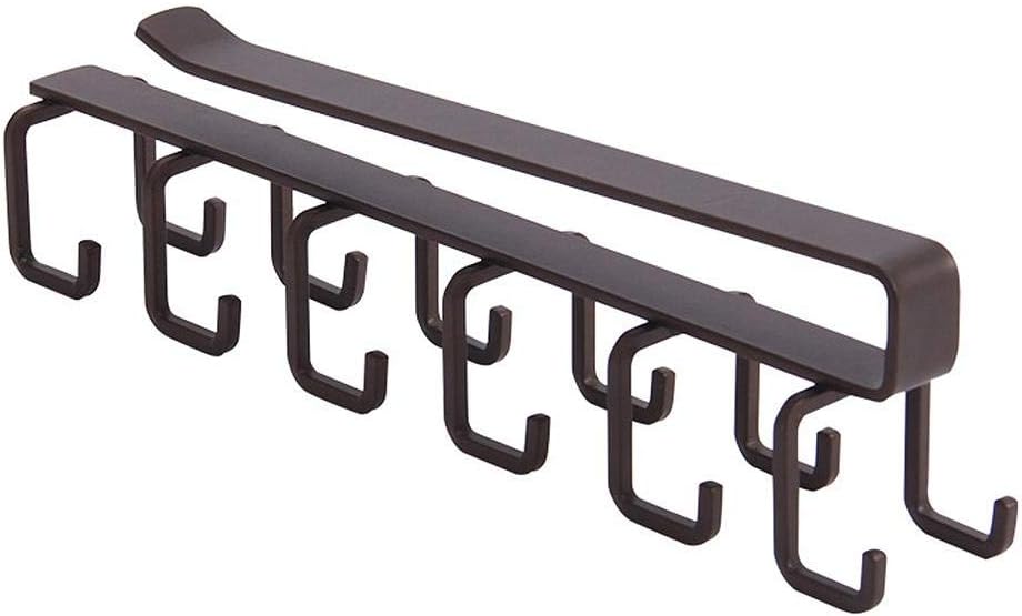 A 2pcs Soporte Adhesivo para Tazas Debajo del Gabinete,Taza de café