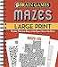 Brain Games - Mazes Large Print by 