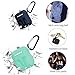 Airpods Case, Airpods Accessories Kits, 10 in 1 Protective Silicone Cover Skin Apple Airpods Anti-Lost Airpods Strap, Airpods Watch Band Holder, Airpods Ear Hook (Light Green and Blue)