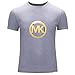 Michael Kors For 2016 Mens Printed Short Sleeve tops t shirts