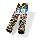 Sonic the Hedgehog Socks (BioWorld) Sega Loot Crate Exclusive Sock Size 10-13 Shoe Size 8-12