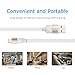 Vomach iPhone Charger Cable 3-Packs 6FT (1800mm) Long Lightning USB Cable 8 Pin Fashion Data Cable for iPhone and Other IOS System White