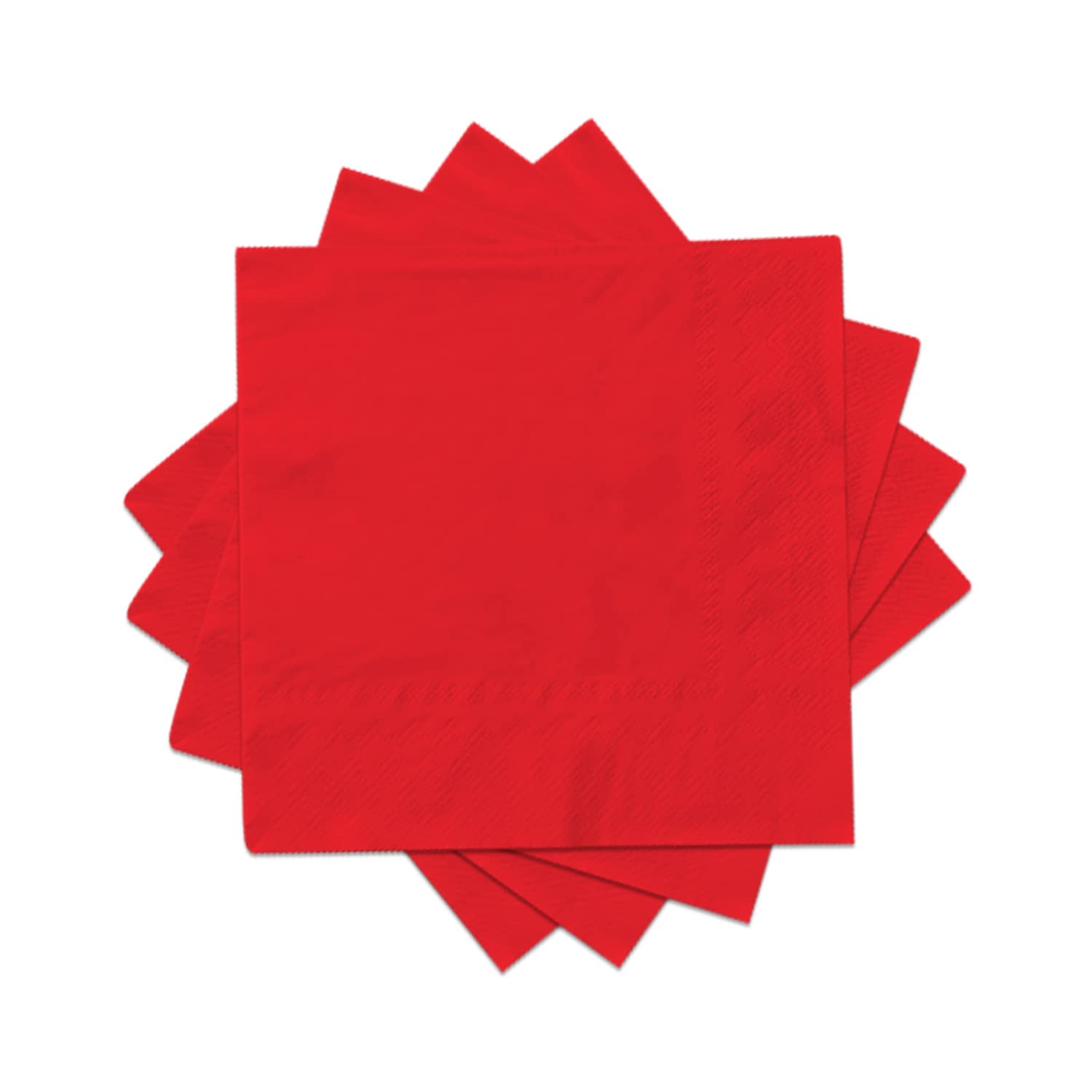 Photo 1 of Cocktail Napkins 3-ply 80PCS Red Beverage Napkin Disposable Paper Cocktail Napkins Dinner Napkins for Birthday Graduation Party Restaurant Bar Picnic
