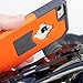 Rokform Rugged Series iPhone 8 Plus Case / iPhone 7 Plus Case , Protective magnetic case with twist lock and universal magnetic car mount (Orange)
