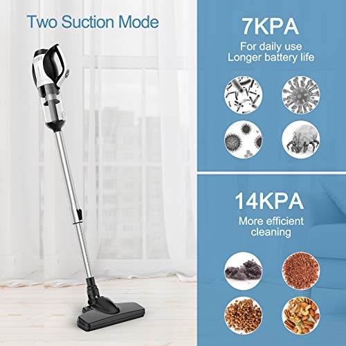 APOSEN Cordless Vacuum Cleaner, 4 in 1 Stick Handheld Vacuum Cleaner