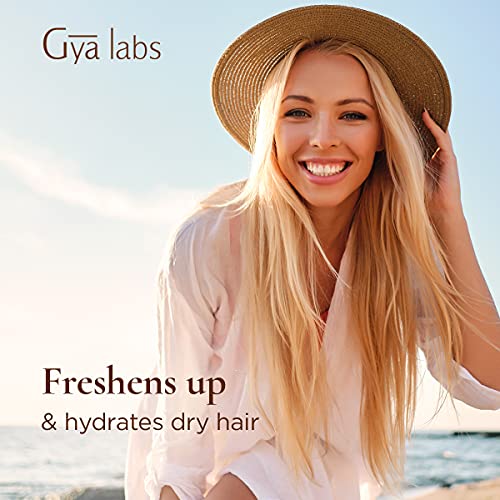 Gya Labs Rosemary Hydrosol For Hair Care and Focus Face Mist Spray to