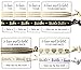 Bride Tribe Hair Tie Cards. to Have and to Hold, Your Hair Back. Help Me Tie The Knot. Bachelorette, Wedding Shower, Party Favors for Bridesmaids (Pack of 6, Black & Gold)