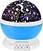 LMTECH Nursery Room Night Light Moon Star Projector 360 Degree Rotation - Night Light Lamp,3 Modes Colorful LED Moon Sky Star Cosmos Starlight Projector for Children Kids Baby Bedroom