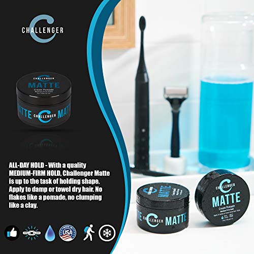 Matte Styling Cream Challenger Medium Firm Hold Best Men S