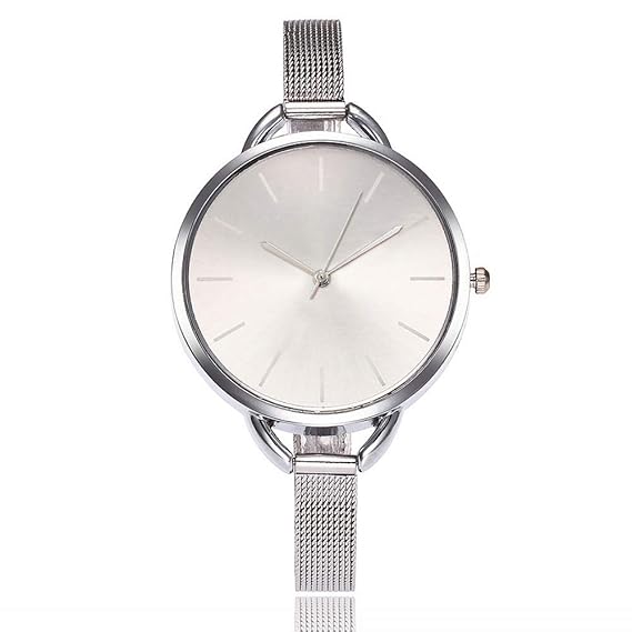 Reloj Mujer Hombres Elegante Reloj De Pulsera Analógico Correa De ...