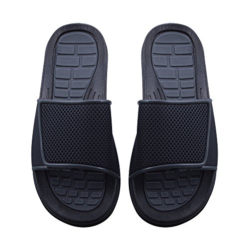 Skysole Sky Sole Mens Slide Sandals With Velcro Strap In Gray Trim, Size 11 - Thumbnail 3