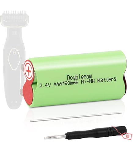 Kastar 2-Pack Ni-MH AA 1.2V 2000mAh Batteries With Solder Tabs For Shavers