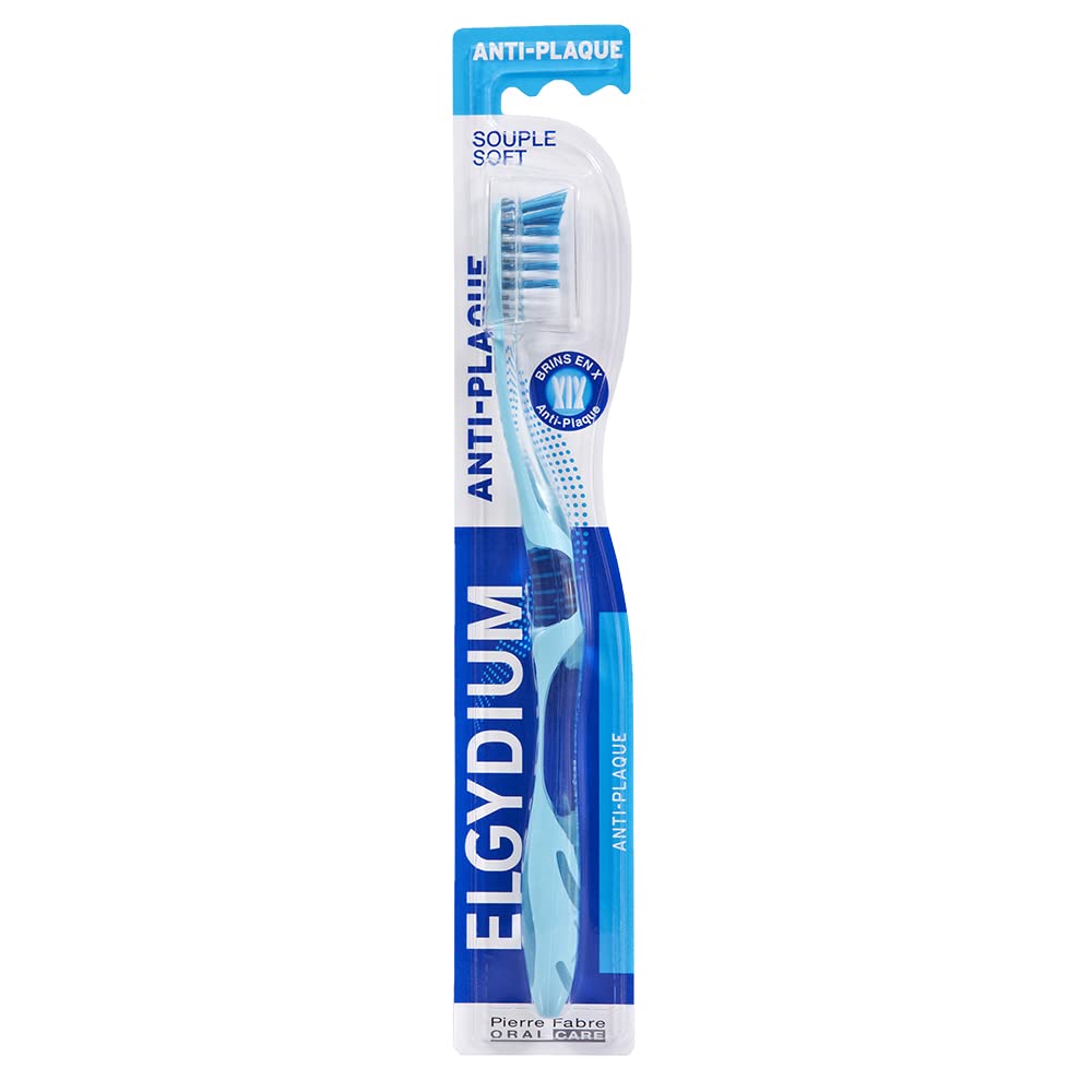 Elgydium Supple Anti-Plaque Toothbrush - Turquoise
