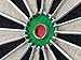Viper Dead-On Tournament Bristle Steel Tip Dartboard Set with Staple-Free Bullseye, Metal Triangular Spider Wire for Reduced Bounce Outs and Increased Scoring; High-Grade Self-Healing Sisal Board