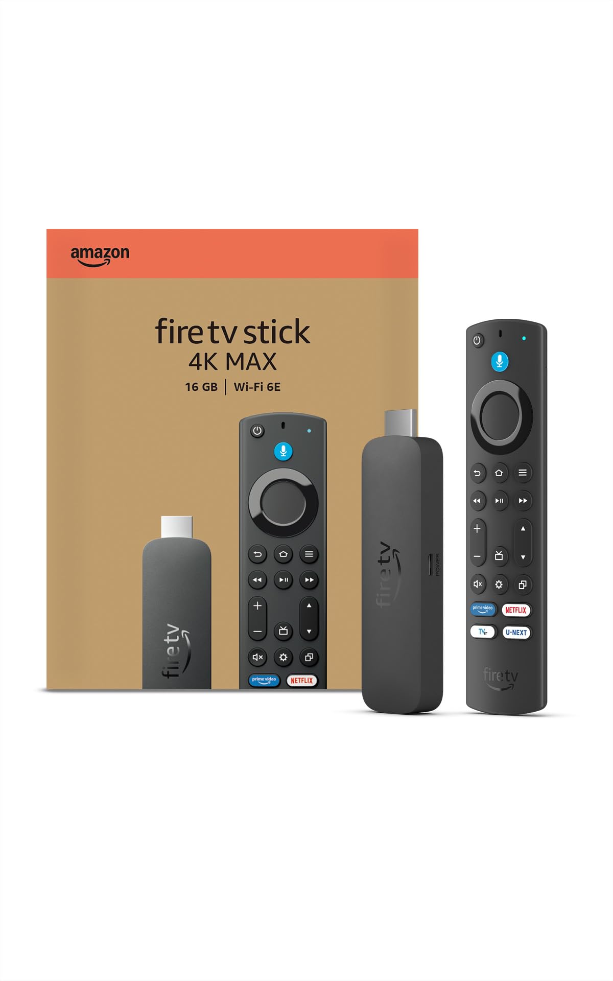 Amazon Fire TV Stick 4K Max(マックス) | Fire TV Stick史上最もパワフル | ストリーミングメディアプレイヤー商品画像