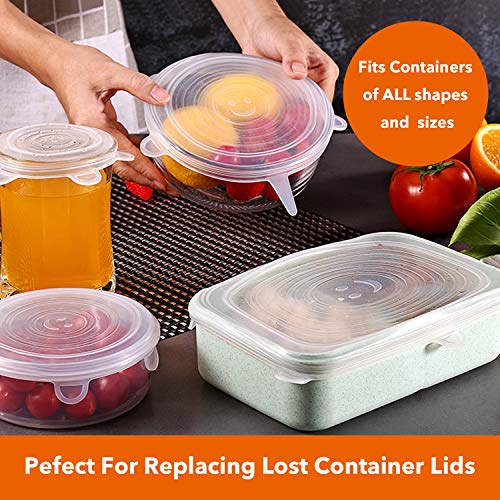 5 Silicone+Stretch+Reusable+Expandable+Containers