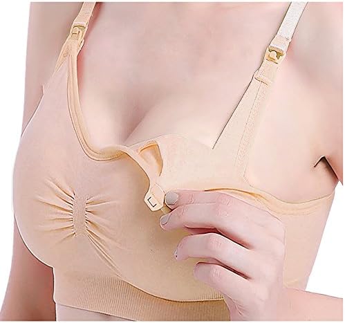 AYUQI All-In-One Hands-Free Breast Pumping Nursing Bra Bralette S-XL with Free Bra Extender