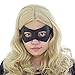 Women's New V2.2 Black Canary Mask Laurel Sara Cosplay Black Eye Patch 2016