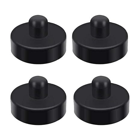 Uksat 4pcs Car Rubber Jack Pads For Tesla Model 3car Jack Lift Point Pad Adapter Frame Protector Adapter Jacking Disk Pad Tool For Tesla Model 3sx