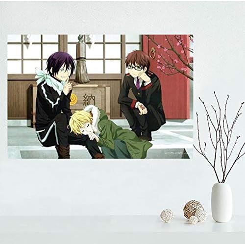 MXIBUN Poster And Prints Noragami Anime Role Wall Art Pictures Canvas Painting Gift Without Frame 40 * 60cm