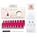 HIGH'S Single Color Series Classic Collection Manicure Nail Polish Strips Nail Wraps, Dark Salmon