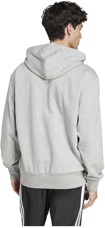 Home's Essentials FEELCOZY Fleece Hoodie, Cinzento Médio Heather/Preto, M — foto 3 de 5