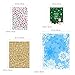 Amosfun 30pcs Christmas Favors Bags Christmas Party Present Bags Around Tree Wonderland Present Wrapping Bags with Ribbon Ties in 4 Assorted Sizes