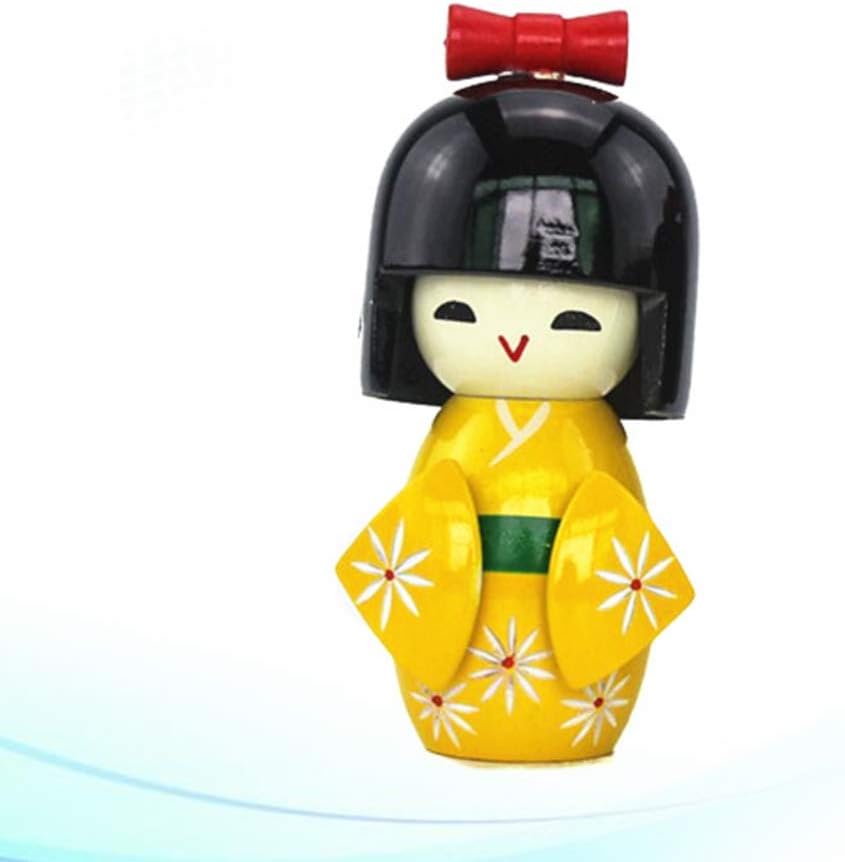 muñecas japonesas de madera