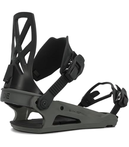 Amazon.com : Ride A-8 Mens Snowboard Bindings, L, Lime : Sports