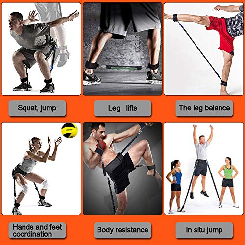 KIKIGOAL-MMA-Boxing-Training-Resistance-Band-Set-Enhance-Explosive-Power-Strength-and-Agility-Training-Equipment-for-Muay-ThaiKarate-CombatFitnessBasketballVolleyballFootball-Vertical-Jump