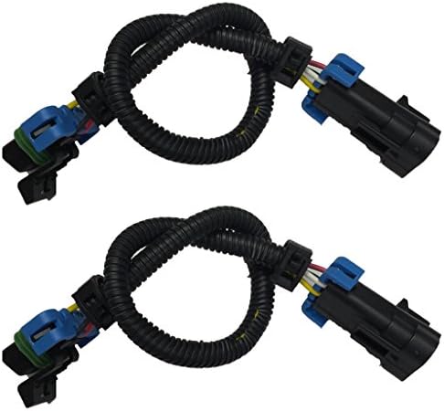 x2 C6 Corvette Camaro 12" GM Oxygen Sensor Extension Harness LS2 LS3 LS7 o2 02