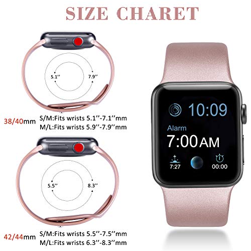 1 Compatible+Apple+Silicone+Replacement+iWatch
