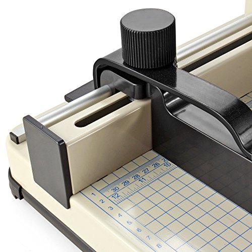 Flexzion Guillotine Paper Cutter 12" A4 Professional Industrial Heavy