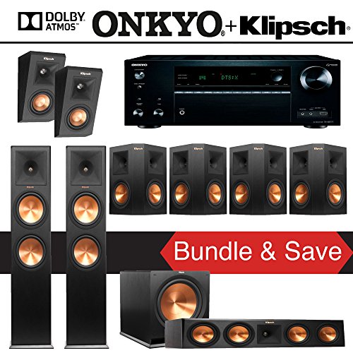 Klipsch-RP-280FA-712-Ch-Reference-Premiere-Dolby-Atmos-Home-Theater-System-with-Onkyo-TX-NR777-72-Ch-Network-AV-Receiver