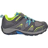 Merrell Trail Chaser Hiking Shoe (Little Kid), Grey/Blue, 11 M US Little Kid