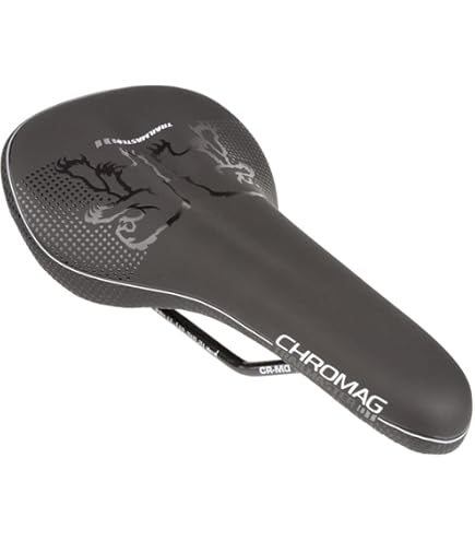 Amazon.com : Burgtec The Cloud Boost Saddle Cromo/Plastic Base