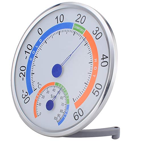 Flytianmy Household Centigrade Analog Thermometer Hygrometer Indoor Outdoor Temperature Humidity Monitor Meter