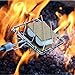 Grubstick | 4 Piece Kit | Telescopic Extendable Campfire Fireplace Skewer with Interchangeable Attachments | Great for Marshmallow S'Mores and Hot Dogs | Dishwasher Safe Heavy Duty Stainless Steel