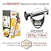 RRecomfit Pineapple Slicer The 2nd Generation Premium 18/10 Stainless Steel Pineapple Peeler Heavy Duty Cutter and De-corer