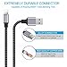 YOKERSU Phone Charger Nylon Braided Fast Charging Cable 2Pack 6Ft Extra Long Data Sync Transfer Cord Dual Port Plug Wall Charger(ETL Listed) Compatibl with Phone XS MAX/XR/X/8/7/Plus/6S/6/SE/Tablet