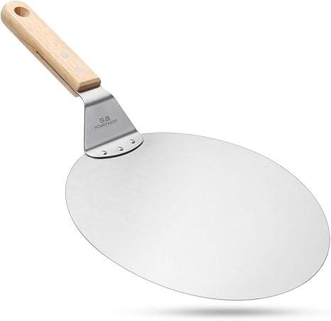 Plata/Oro Oscuro Perforado Pizza Pala Al Horno Acero Inoxidable con Mango  Largo 14 x 49 Pulgadas XDJ Pala Pizza Pala para Pizza Alta Temperatura  Resistente para Hornear Hecho En Casa Pizzas Bandejas
