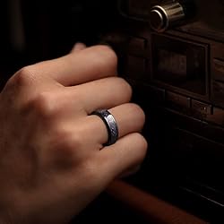 King Will 316L Stainless Steel Spinner Fidget Ring