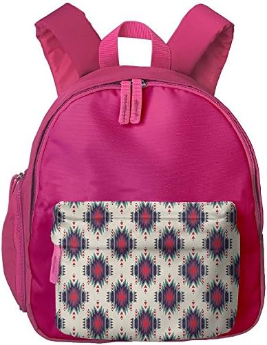 Dianqusha Colorful Ethnic Primitive Folkloric Motif Aztec Tribal Ornate First Nation Decorative The Boy's Bag Is A School Bag For Pupils.