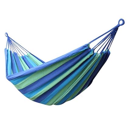 MORADIYA FRESH (LABEL) Camping, Canvas Double Swing Bed, Hanging Hammock Chair