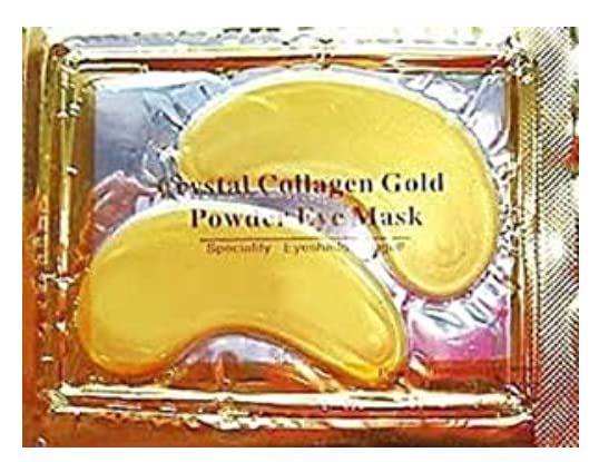 30 x Premium Crystal Collagen Gold Powder Eye Masks Face Pad Anti Ageing Wrinkle HQ Masks