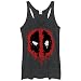 Marvel Deadpool Splatter Icon Womens Graphic Racerback Tank - Fifth Sun