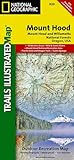 Trails Illustrated Mount Hood and Willamette National Forest Trail Map
